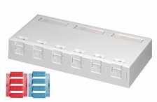 6 Port Box With Shutter Doors Available 1, 2, 4, 6